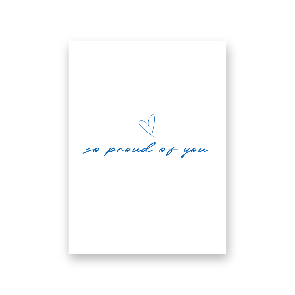 So Proud Of You - Card