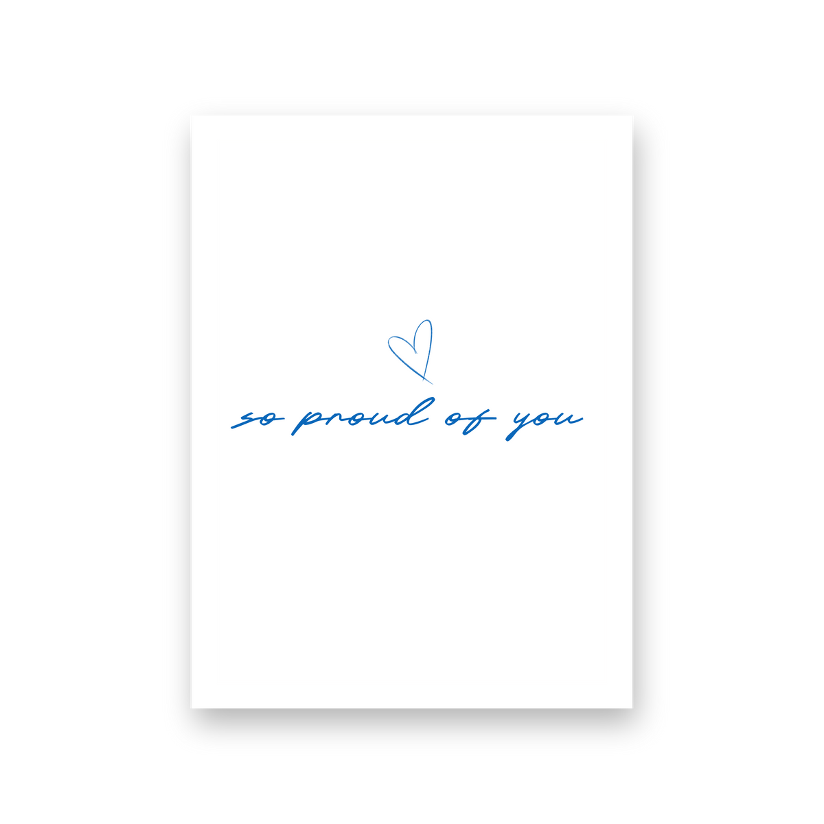So Proud Of You - Card