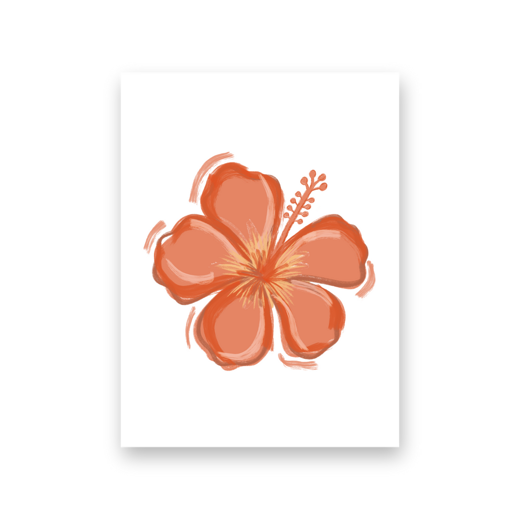 Hibiscus - Card