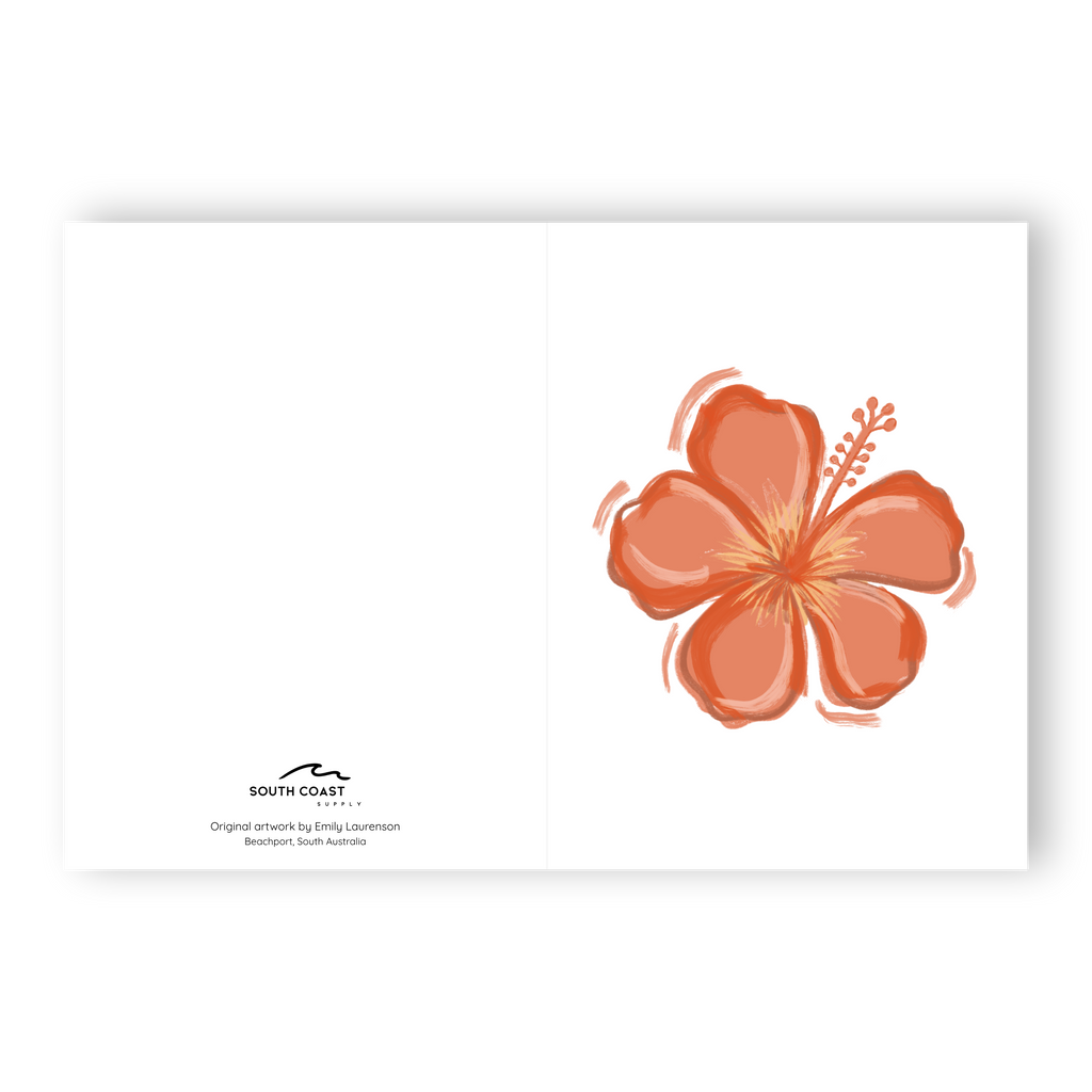 Hibiscus - Card