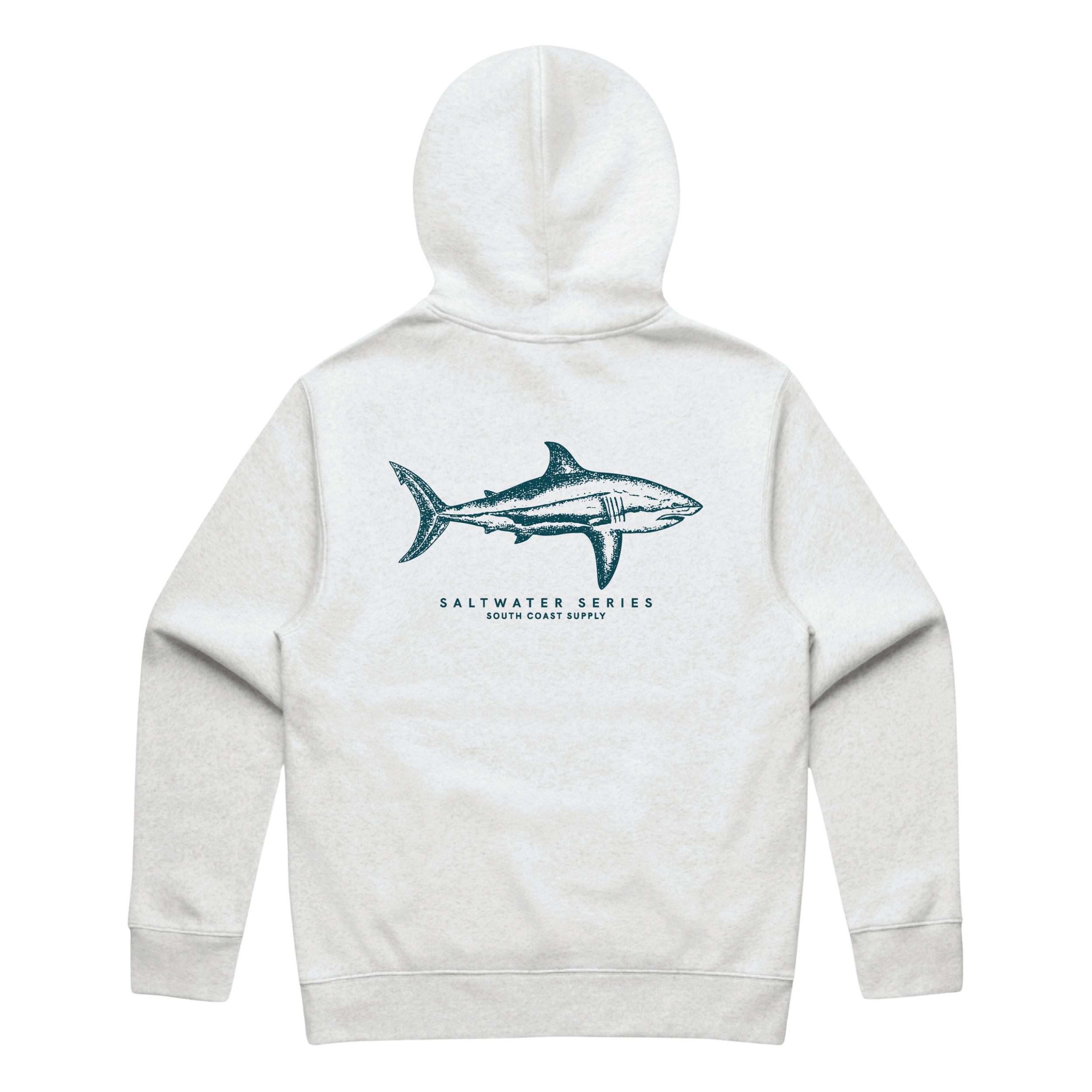 Great White - Light Grey Hoodie