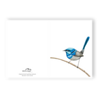 Blue Wren - Card
