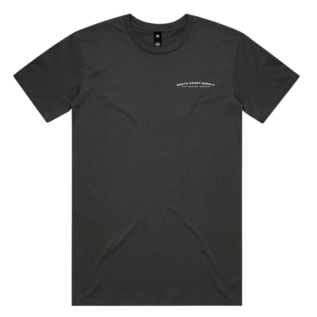 Southern Rock Lobster - Faded Black Tee