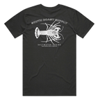 Southern Rock Lobster - Faded Black Tee