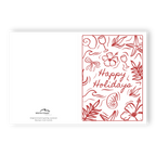 Happy Holidays Red - Card